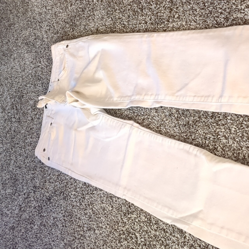 White forever skinny jeans